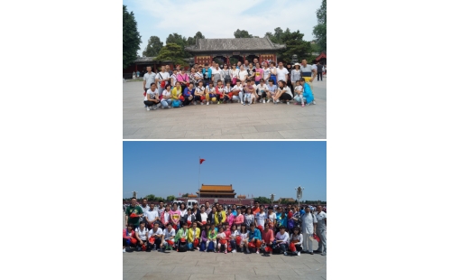 公司組織全體員工北京、天津游